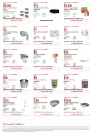 Costco flyer Page 2: Sagetrna aluminum stock pot €44,99, Classi-K dishwasher sanitizer €37,99