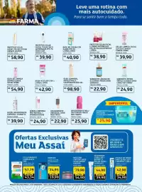 Encarte Assaí Atacadista Página 3: Dorflex €19,99, Desodorante aerossol dove men tipos €22,90