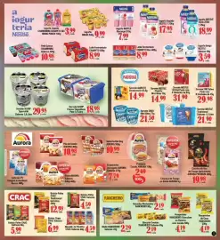 Encarte Supermercados Unidos Página 5: Iogurte liquidado nestlé €17,98, Batata-palha crac tradicional/extrafina €12,98