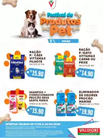 Catálogo Villefort Atacadista semana 34 Página 9: Ração p/ cães vittamax filhote €15,90