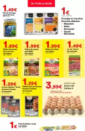 Catalogue Hmarket semaine 34 page 4: Isla Délice Délice de poulet €1,99, Isla Délice Délice de poulet €1,89