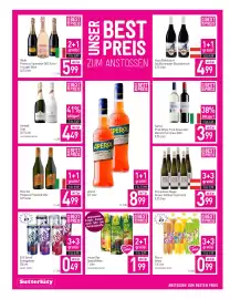 Sutterlüty Flugblatt woche 34 Seite 14: Happy Day Spezialitäten €1,99, Rauch Bravo €0,99