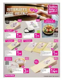 Sutterlüty Flugblatt woche 34 Seite 6: Sutterlüty's Bregenzerwälder Heumilch-Käse €1,99