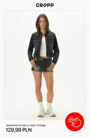 Cropp gazetka tydzień 34 Strona 4: Kurtka jeansowa Cropp w stylu vintage €129,99