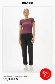 Cropp gazetka tydzień 34 Strona 5: Jeansy mom z efektem sprania Cropp €99,99