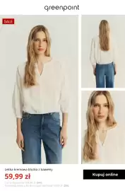 Greenpoint gazetka tydzień 34 Strona 3: Lekka kremowa bluzka z bawełny Greenpoint €59,99