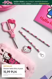 Sinsay gazetka tydzień 34 Strona 6: Zestaw Hello Kitty 4-pak €15,99