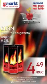 Catalog Remarkt săptămâna 34 Pagină 2: Burn bautura energizanta €4,49