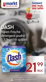 Catalog Remarkt săptămâna 34 Pagină 4: Dash alpen frische detergent pudra €21,99