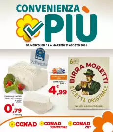 Volantino Conad City settimana 34 Pagina 1