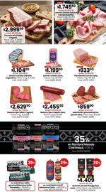 Catálogo Coto semana 34 Página 10: Cabaña argentina - jamón cocido €1.104,90, Lario - salamín picado fino/grueso €4.409,00