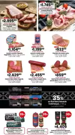 Catálogo Coto semana 34 Página 10: Cabaña argentina - jamón cocido €1.104,90, Lario - salamín picado fino/grueso €4.409,00