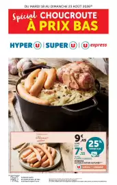Catalogue Super U semaine 34 page 1
