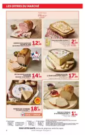 Catalogue Super U semaine 34 page 4: LE GRAND SAPIN TOMME AUX FLEURS €17,99, PAIN AUX 5 CEREALES ET AU FROMAGE BLANC €1,99