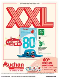 Catalogue Auchan Supermarché page 1: Auchan ramette de papier blanc auchan €3,99