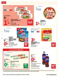 Catalogue Auchan Supermarché page 14: Entremont fromage râpé l'emmental français entremont €3,69, Pepsi pepsi regular €1,09