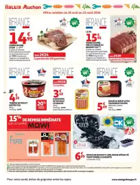 Catalogue Auchan Supermarché page 18: Sans marque moules de bouchot label rouge spécialité traditionnelle garantie €6,99