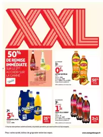 Catalogue Auchan Supermarché page 2: Lipton lipton thé pêche €1,89, Coca-cola coca-cola cherry €1,87