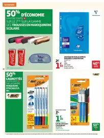 Catalogue Auchan Supermarché page 22: Bic lot de 3 stylos 4 couleurs bic €2,60