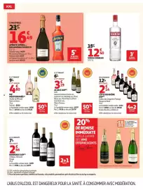 Catalogue Auchan Supermarché page 4: Sobieski vodka sobieski €12,40, Sans marque bordeaux aop €3,99