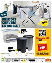 Catalogue GiFi page 32: L'étendoir à linge €9,99