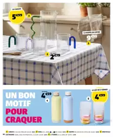 Catalogue GiFi page 24: La nappe en coton €9,99