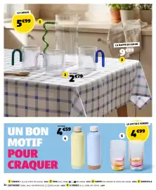 Catalogue GiFi page 24: La nappe en coton €9,99