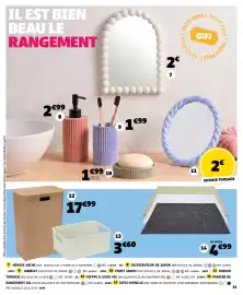 Catalogue GiFi page 31: MIROIR TORSADE €2,00, MIROIR ARCHE €17,99