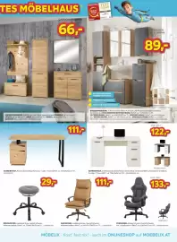 Möbelix Prospekt woche 34 Seite 9: Waschbeckenunterschrank Giga €89,00, Kommode Fontana €111,00