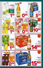 Billa Flugblatt woche 34 Seite 13: Stiegl Goldbräu, Hell, 0,0% od. Radler €0,79, Schweppes Bitterlimonade €1,19
