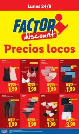 Folleto Ocine Página 6: Esmara - leggings tallas grandes €1,99, Esmara - braguitas €1,99