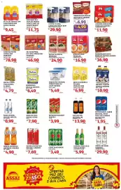 Encarte Assaí Atacadista Página 3: Bacon em manta €24,90, Hambúrguer misto faroeste burger aurora €36,90