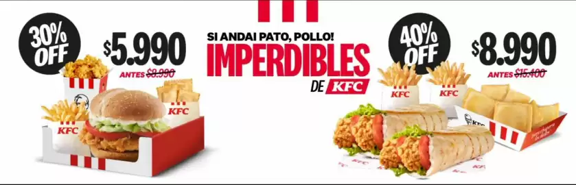 Catálogo KFC Página 1