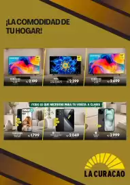 Catálogo La Curacao semana 34 Página 4: Samsung Galaxy A57 Dark Blue €1.799,00, Xiaomi Poco X8 Pro Max Negro €2.049,00