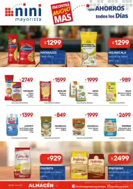 Catálogo Nini Mayorista semana 34 Página 25: Badaloni tallarines €1.599,00, Molinosa ala arroz integral €849,00