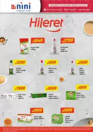 Catálogo Nini Mayorista semana 34 Página 30: Hileret stevia €9.699,00, Hileret azúcar light €1.649,00
