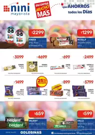 Catálogo Nini Mayorista semana 34 Página 33: Raffaello bombon coco y almendra €2.499,00, Cadbury chocolate €5.799,00