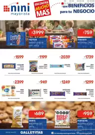 Catálogo Nini Mayorista semana 34 Página 35: Chocolinas galletita €1.249,00, Opera obleas €949,00