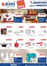 Catálogo Nini Mayorista semana 34 Página 40: Cristar vaso mikonos alto €14.999,00, Cristar vaso alegro €14.999,00