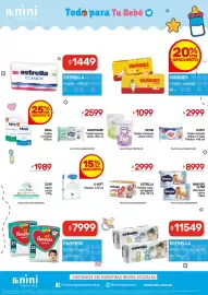 Catálogo Nini Mayorista semana 34 Página 5: Deyse toallas húmedas €1.099,00, Babysec ultra hiperpack varios talle €8.999,00