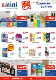 Catálogo Nini Mayorista semana 34 Página 9: Glade limp.liqu. botella fragancias €2.279,00, Cif lavavaj. fragancias €2.549,00