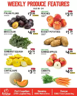 Pomme Natural Market flyer (valid until 24-08)