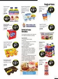 Encarte Comercial Zaffari Página 11: Pack de Leite Fermentado Chamyto Big Nestlé €11,99, Iogurte grego nestlé €13,99