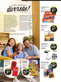 Encarte Comercial Zaffari Página 2: Milho para Pipoca Fritz & Frida €2,59, Manta de casal em plush seven têxtil €39,90