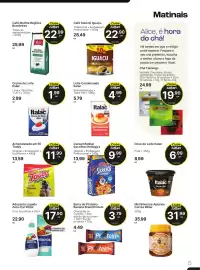 Encarte Comercial Zaffari Página 5: Creme de Leite Italac Leve €1,99, Cereal Matinal Sucrilhos Kellogg's Original €9,99