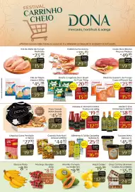 Encarte Dona de Casa Página 1: Filezinho Sassami de Frango €15,99, Azeite o-live extravirgem €25,99