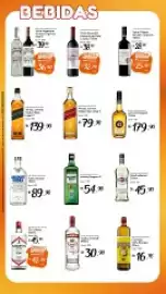 Encarte Giassi Supermercados Página 3: Whisky €139,99, Vodka €30,99
