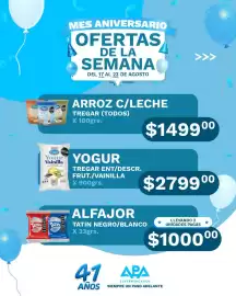 Catálogo APA Supermercados semana 34 Página 7: Tregar arroz c/leche €1.499,00