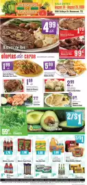 Market Basket weekly ad week 34 Page 1: La Moderna Pasta €1,00, Nissin Bowls or Dinners €1,00