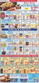 Market Basket weekly ad week 34 Page 4: Market Basket whole tilapia €10,99, Mermaid Cooked Shrimp Pieces €13,99